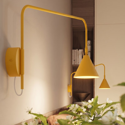 Nox Steel Flush Mounted Sconce