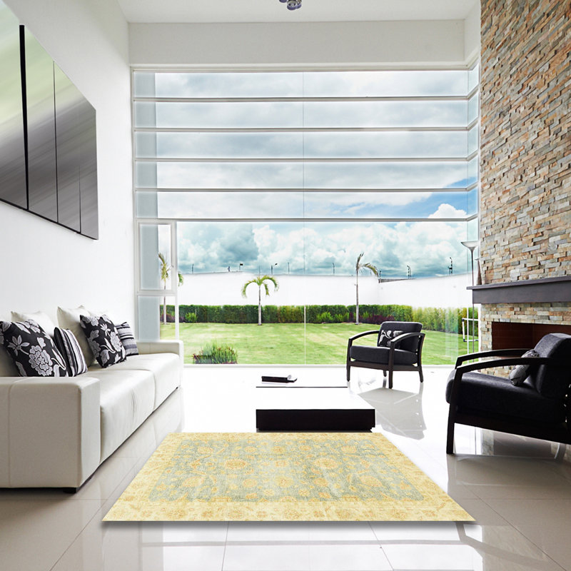 Abstract Indoor Rug, Square 3'