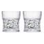 Whiskey Glasses - Double Old Fashioned Rocks Glass - Set of 2 - DOF - 10.5 oz, Made in Europe