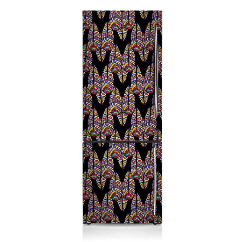 Abstract Door Decal