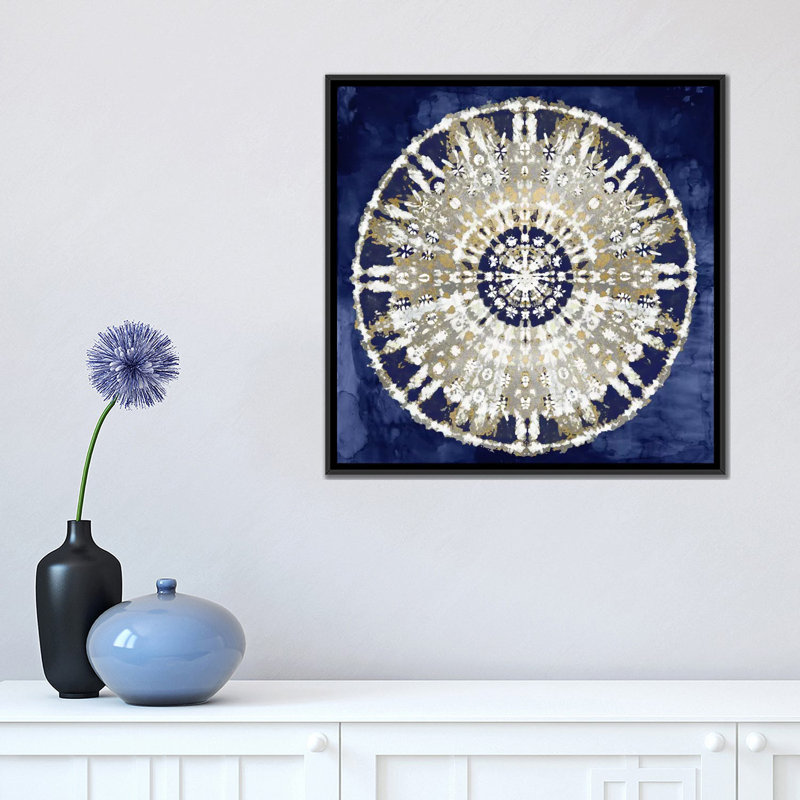 « balanced ii », impression sur toile, H 18 po x l 18 po x P 1,5 po, Toile avec cadre noir, Pas de tapis