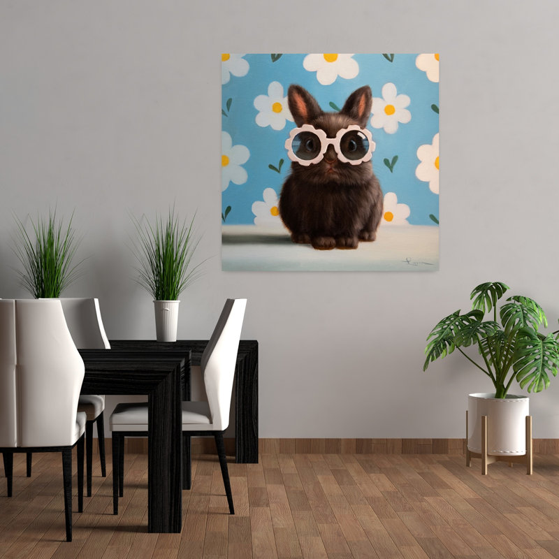 Art floral contemporain, 36" H x 36" W