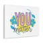 «You Matter», art textuel sur toile tendue-574286925