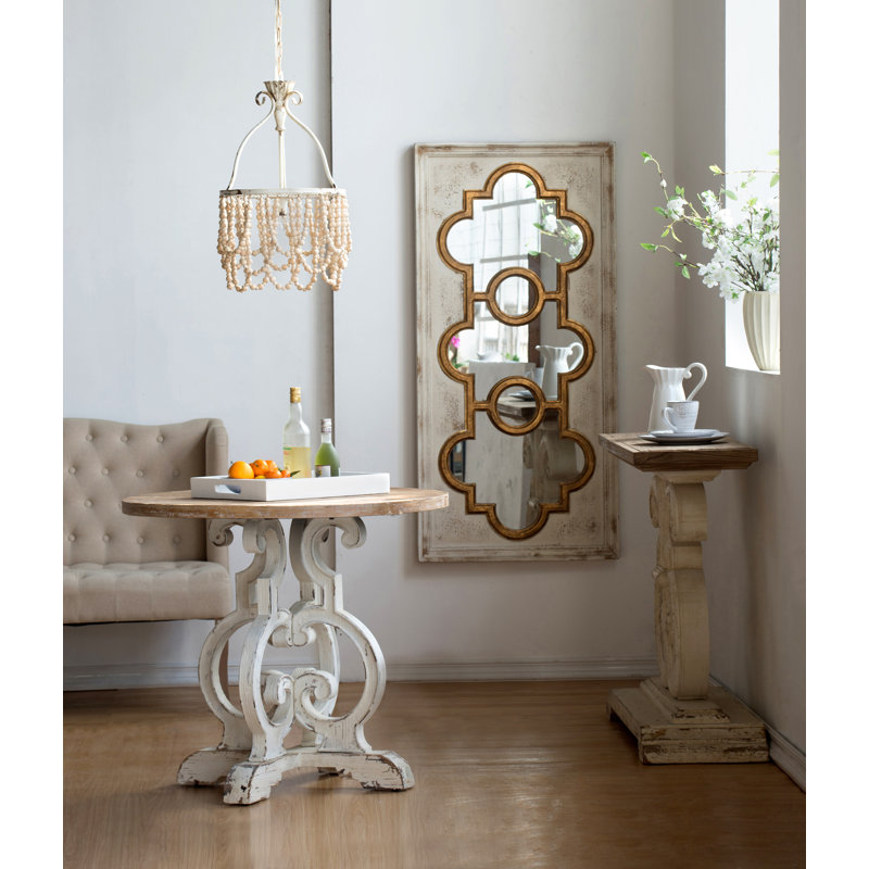 Wood Flat Wall  Mirror