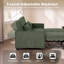 167 cm W Eucalyptus Outdoor Sofa-55687751