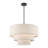 Bertan 4-Light Dimmable Adjustable Height Tiered Chandelier-2047410656-2047410657