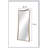 Elegant Full-Length Floor Mirror With Eucalyptus Wood Frame, Perfect For Modern And Traditional Decor