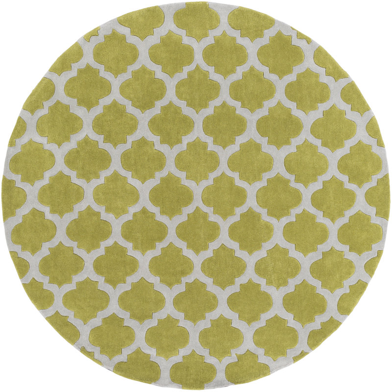 Windsor Geometric Indoor Rug, Round 8'