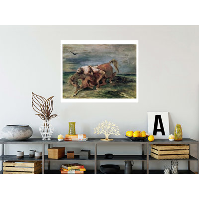 Mazeppa by Eugène Delacroix - Giclee Print