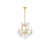 Or / cristal (transparent) / coupe royale sélectionné