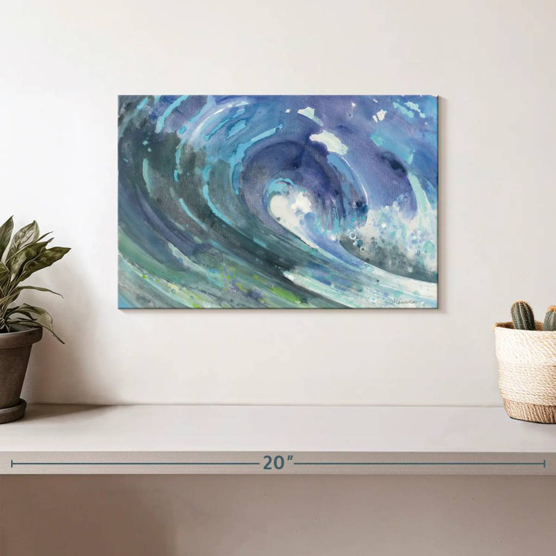 Senne Wave Curl, H 8 po x l 12 po