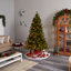 Arbre de Noël épinette vert 4 pi avec 200 lumières DEL combinées-661380447