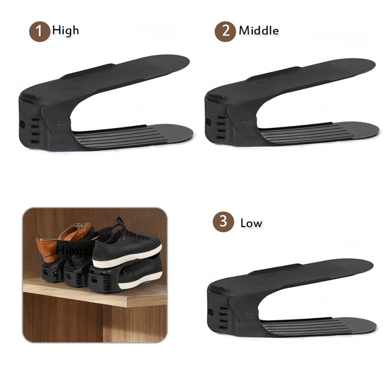 Range-chaussures réglable 1 paire