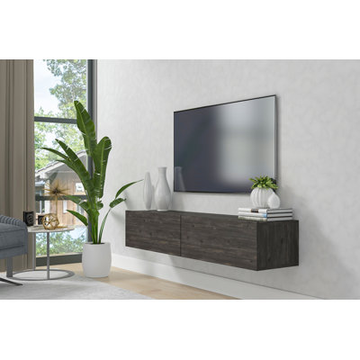 Meuble télé flottant de 53 po Housley