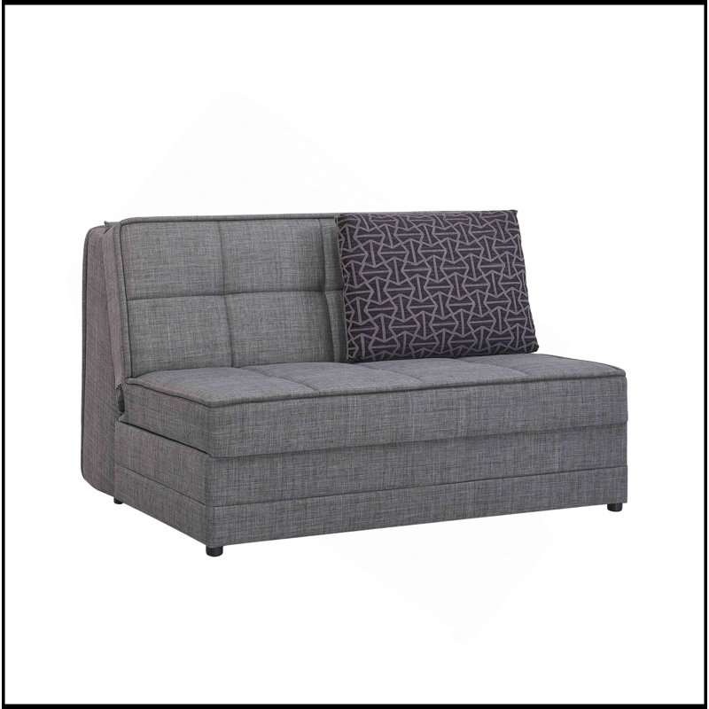 Causeuse convertible avec rangement Primenest, Gris
