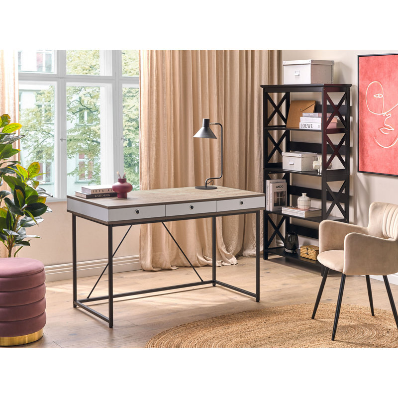 Spielman 2 Piece Writing Desk Office Set
