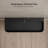 Monblari 31.5" X 18" Rectangle Solid Surface Matte White Wall Mount Sink Fluted Bathroom Sink-126479010