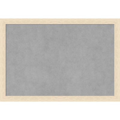Tableau magnétique encadré Musa Woodgrain