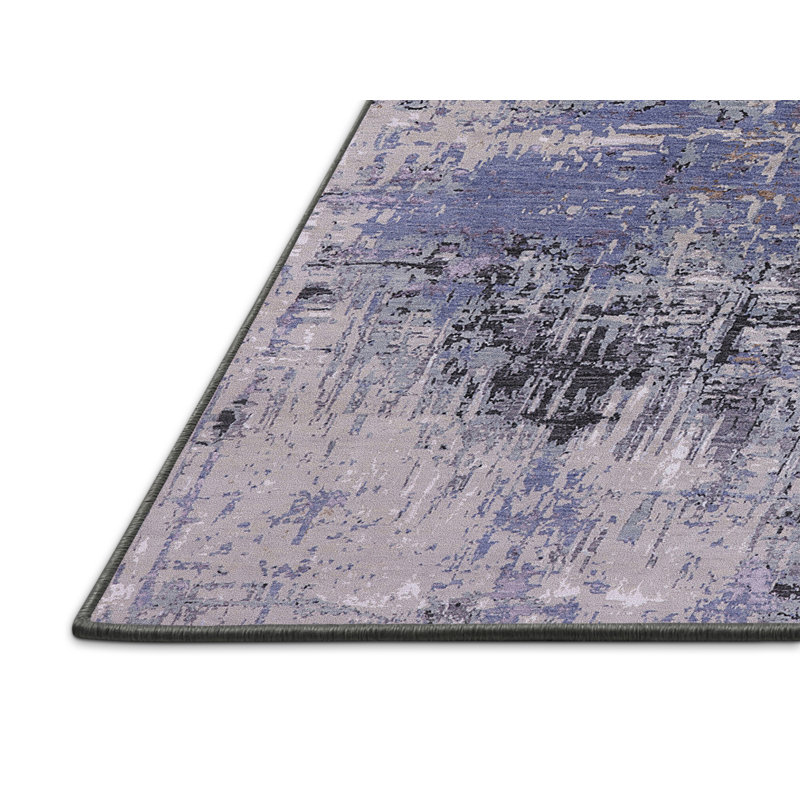 Abstract Indoor Rug, Runner 2' x 5'