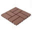 Carreaux de terrasse en plastique emboîtables-113414430