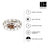 19.7'' Ceiling Fan with Light Kit-100266699