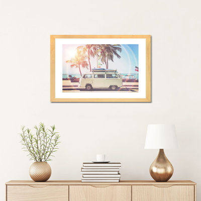 «Camper Van» par Sissi et Seb - impression d'art graphique