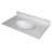 31" Single Bathroom Vanity Top in White with Sink