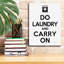 «Laundry On 1 Bw» par Pela Studio, art mural sur toile-161668381