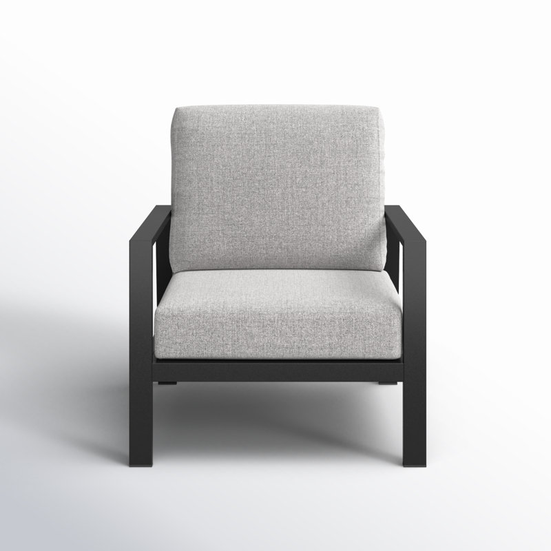 Townsend Sofa Seating Group with Sunbrella® Cushions, Canvas Granite Sunbrella® Canvas, Gray
