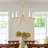 Clydeen 5-Light Indoor Polished Brass Classic/Traditional Candelabra Chandelier-21231338