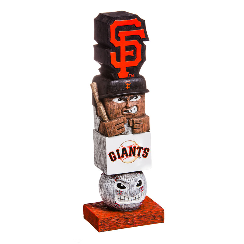 Statue de jardin MLB, Giants de San Francisco, H 16 po x l 5,5 po x P 4 po