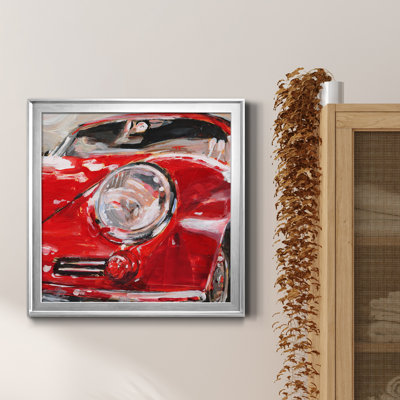 Toile encadrée I-Premium de la collection Sportscar - prête à être accrochée