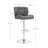Aireen Swivel Upholstered Adjustable Height Counter Stool with Steel Frame-1985415922