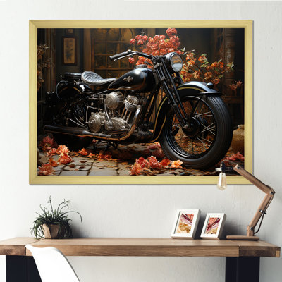 Noir mystère de la moto