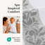 Ensemble de serviettes 6 fils 600 fils avec bordure jacquard Filgree Modern-1767474427