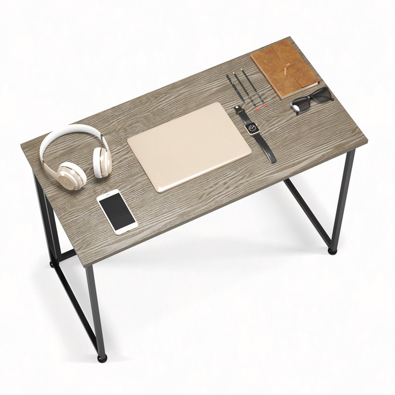 Space Saving Folding Desk, Gray