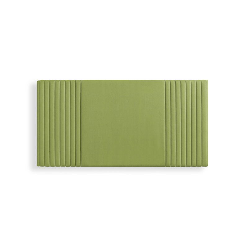 Upholstered Headboard, Small Double (4'), Green
