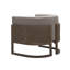 Fauteuil d'appoint Cid Harry, 33 po, gris