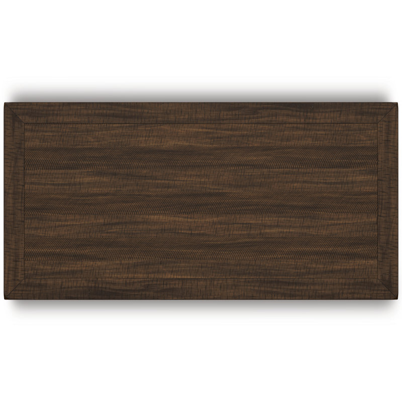 Valebeck 60" Brown and White Reclaimed Wood Counter Height Dining Table
