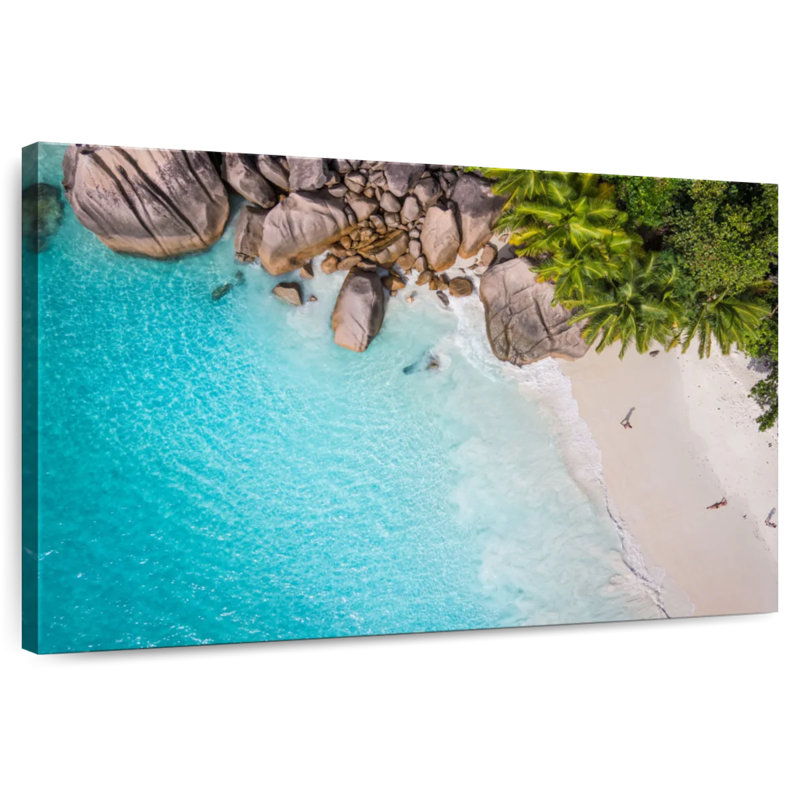 Gillard Shark Beach Seychelles, 26" H x 39" W