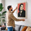 Styled Glamour Portrait Mid-Century - Wrapped Canvas-312693711-312693715