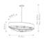 Whitley 8 - Light Drum Chandelier