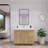 Eliza 42 " W Freestanding Standard 1 Single Vanity Bathroom Vanity With Acrylic Top-157395314