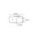 Minimalist design high-end coffee table