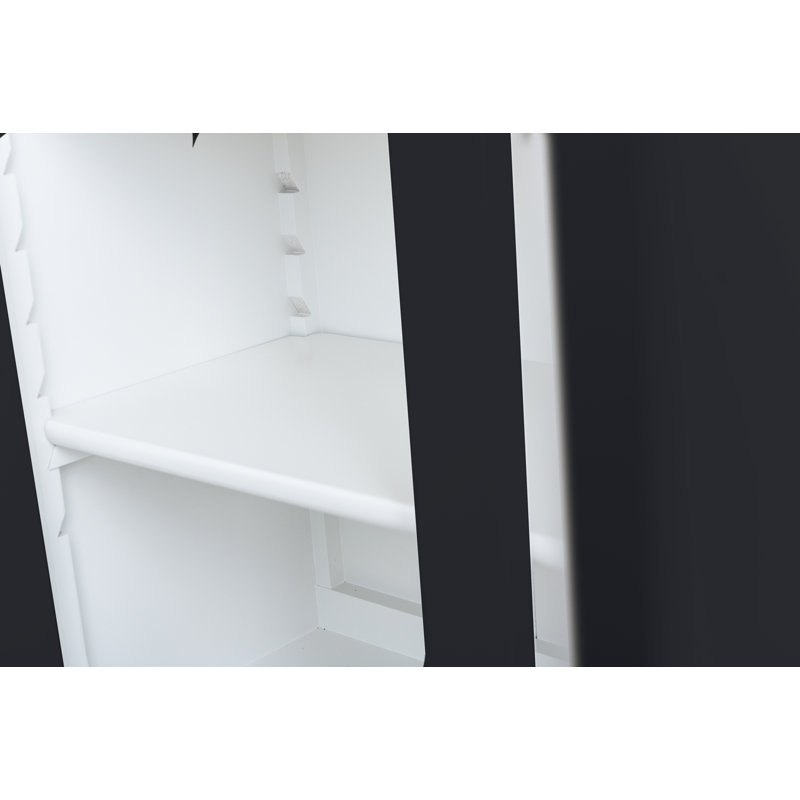 Torrens Display Cabinet, Anthracite/White