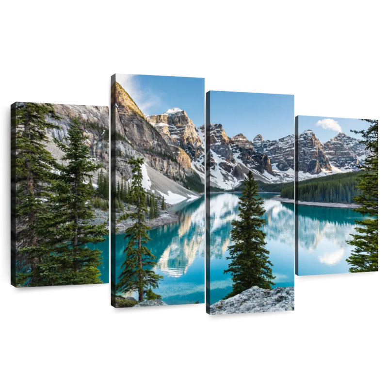 Alvord Moraine Lake Reflections, 32" H x 52" W