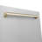 ZLINE Autograph Edition 24 in. Monument Series 3rd Rack Top Touch Control Tall Tub Dishwasher with Satin Stainless Steel Panel and Handle, 45dBa-65659585