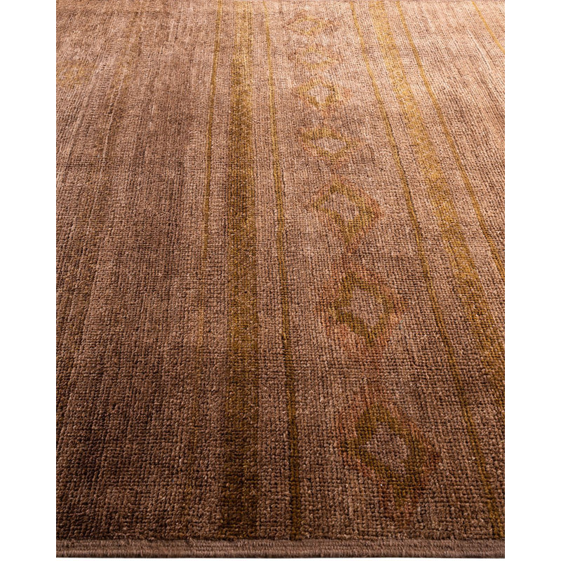 Contemporary One-of-a-Kind 6' 0" X 8' 10" Hand Knotted Area Rug