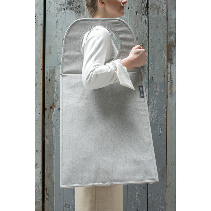 Brabantia 55 Litre Rectangular Laundry Bag, Grey