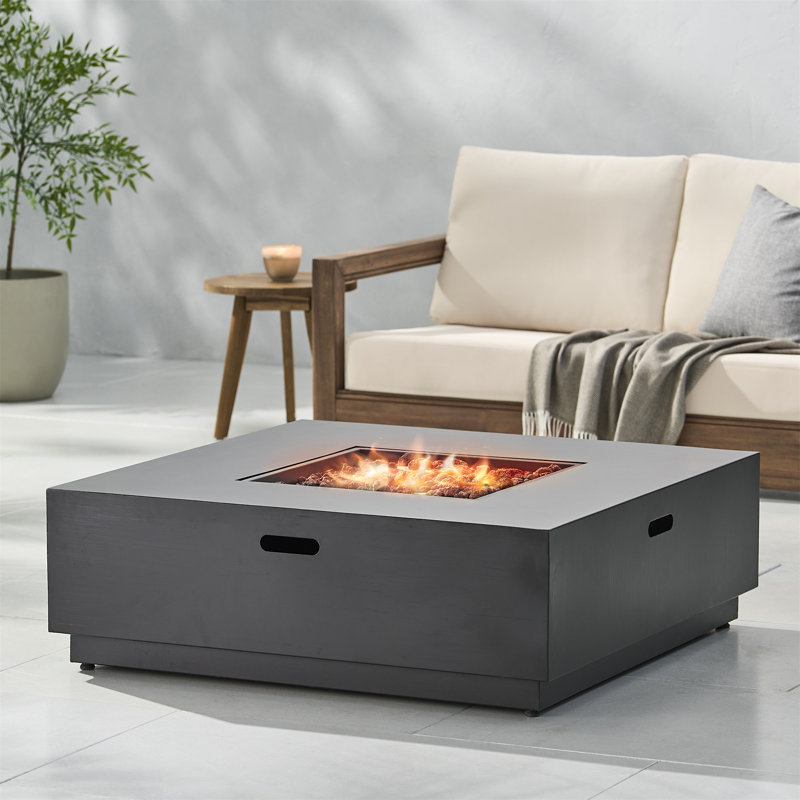 Foyer d'extérieur 40 po - 50 000 BTU, Gris foncé